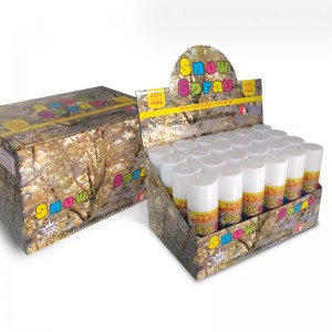 Beste prijs 150 ml witte schuim spray taiwan sneeuwspray