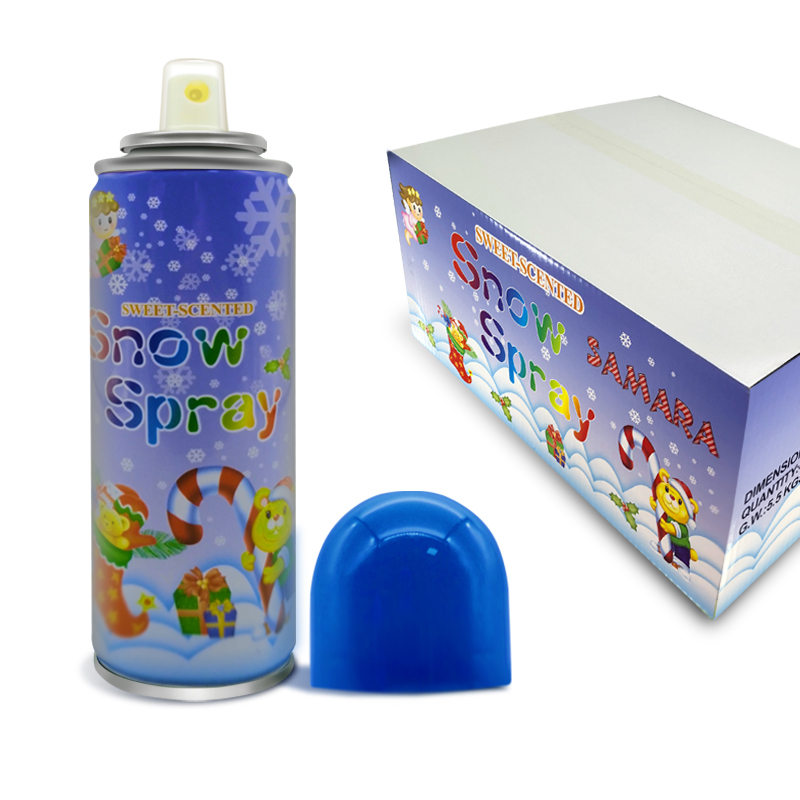 Sneeuwspray voor kerstfeest verjaardag