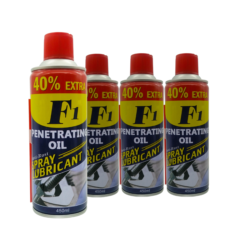 Spray smeermiddel doordringende olie